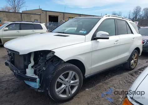 2014 Mercedes-Benz Ml 350 4Matic from USA, damaged, VIN 4JGDA5HB8EA310654